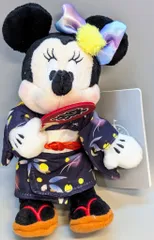 ディズニーストア プラッシュキーチェーン Japanese Matsuri ミニーマウス(浴衣)