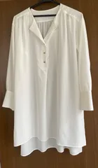 UNTITLED　アンタイトル  ブラウス　2  ホワイト　白