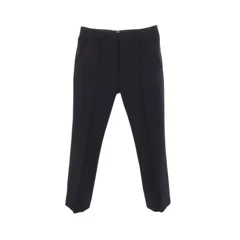 マルニ MARNI パンツ ブラック ウール レーヨン パンツ レディース Used A