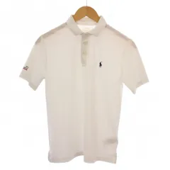 ポロ ラルフローレン POLO RALPH LAUREN ポロシャツ 半袖 ロゴ 刺繍 M（10-12）白 /BM
