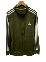 adidas (アディダス) トラックジャケット ジャージ 古着 00s 3X カーキ メンズ/199