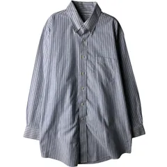 古着 ブルックスブラザーズ Brooks Brothers Est.1818 MADISON マルチストライプ 長袖 ボタンダウンストライプシャツ/eaa619034