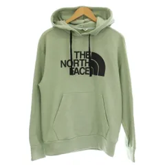 ザノースフェイス THE NORTH FACE パーカー スウェット プルオーバー ロゴ S 黄緑 グリーン NI5PN53P /☆G