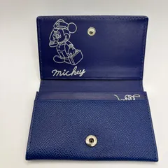 【美品】Samantha Thavasa サマンサタバサ ミッキー空港限定 ミッキー カードケース ブルー