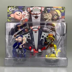 【中古品】 ニンテンドー amiibo すりみ連合セット[フウカ ウツホ マンタロー]（スプラトゥーンシリーズ）  ゲーム周辺機器 任天堂 フィギュア 【024-260306-em-02-min】