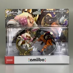 【中古品】 ニンテンドー amiibo テンタクルズセット[ヒメ【サイド・オーダー】 イイダ【サイド・オーダー】](スプラトゥーンシリーズ)  ゲーム周辺機器 任天堂 フィギュア 【024-260306-em-03-min】