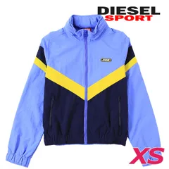 新品・未使用 ディーゼルスポーツ DIESEL SPORT [XSサイズ] ナイロンジャケット レディース 55DSL フード収納 ジップアップ メッシュ裏地 AWWT-SWIFTOR-HT24