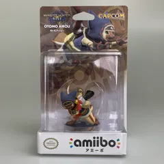 【中古品】 ニンテンドー amiibo オトモアイルー【モンスターハンターライズ】（モンスターハンターシリーズ）  ゲーム周辺機器 任天堂 フィギュア 【024-260306-em-05-min】
