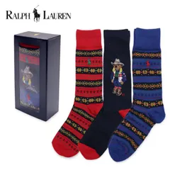 ポロ ラルフローレン 【POLO RALPH LAUREN】3足セット ソックス ポロベア ポニー メンズ 靴下 ギフト ブランド カジュアル アメカジ