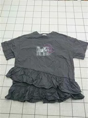 ◇ Θ アプレジュールミニョン après jour mignon フリルカットソー レディース F ブラック系 E  【1602190006511】