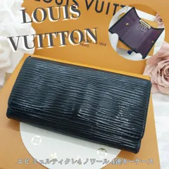 LOUIS VUITTON ルイヴィトン エピ ミュルティクレ4 ノワール 黒 4連キーケース CA1916 1028