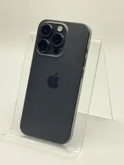 【中古C】iPhone 15 Pro 128GB ブラックチタニウム バッテリー【84%】