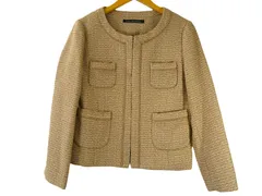 k04250603044　UNITED ARROWS　Green Label Relaxing　38　Beige　Mサイズ程度　アウター　テーラードジャケット　秋冬