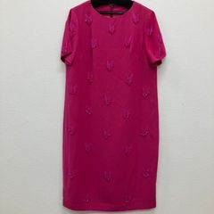 美品✨ダイアグラム ステッチフレアサックワンピース ロング ベルト 
