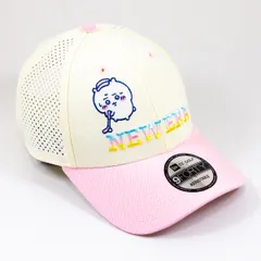 【ニューエラ正規品・新品】9FORTY ちいかわ/ちいかわ クロームホワイト/ピンク | ゴルフ ニューエラ New Era® NEW ERA® 帽子 キャップ 940(商品番号：14864487)