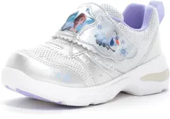 ★ムーンスター★光るディズニーアナと雪の女王のマジックタイプDN1359LEシルバー14.0センチ