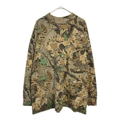90年代 USA製 CLASSICS リアルツリーカモ 長袖Ｔシャツ 迷彩(メンズ XL)中古 古着 X4397