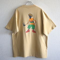80s old STUSSY ラスタマン Tシャツ USA製 カーキ M - メルカリ