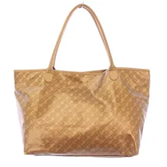 ゲラルディーニ GHERARDINI トートバッグ ハンドバッグ 総柄 茶 ブラウン /BB