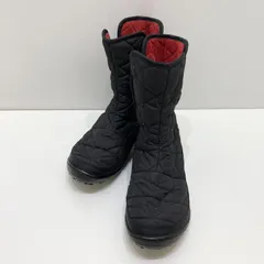 Columbia コロンビア キルティング スリップオンブーツ 1567081010 24.5cm 黒 ブラック