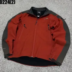 THE NORTH FACE ザノースフェイス ウィンドブレーカー ジャケット レッド/グレー