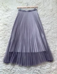 Ballsey（TOMORROWLAND）チュールプリーツロングスカート サイズ 32