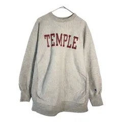 80年代 USA製 Champion チャンピオン REVERSE WEAVE リバースウィーブ スウェット 大きいサイズ グレー(メンズ XX-LARGE)中古 古着 X4406