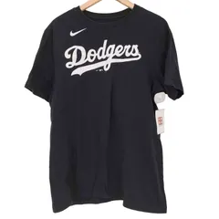 ナイキ NIKE MLBチームロゴプリント クルーネック カットソー Tシャツ メンズ import：L 