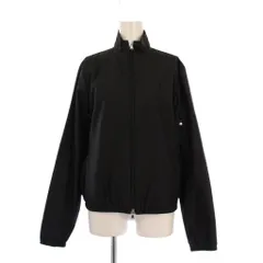 ラルフローレン RALPH LAUREN GOLF ゴルフウェア スタンドカラージャケット アウター ショート丈 ジップアップ ロゴ 刺繍 ワンカラー 9 黒 ブラック /BB