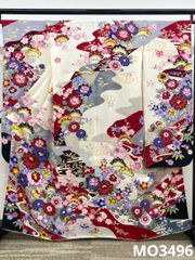 601z11,412y1,510u7,小物類〇モダン 振袖 やや身幅広め〇美品 - メルカリ