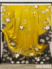 振袖 金彩 大輪 牡丹 身丈174cm MO3774 - メルカリ