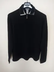 ヴェルサーチェ ハーフジップアップ ニット 105