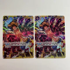 N079[PK]Y4316(カード) モンキー・D・ルフィ OP10-118 SEC 2枚セット やや傷や汚れあり 3/6出品