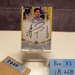2019 EPOCH Jリーグ Team Edition Memorabilia 桐畑和繁 27 OF 40 直筆サインカード 柏レイソル カード