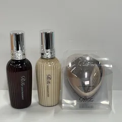 M4048 ReFa リファ ハートブラシ ローズゴールド／ロックトリートメント 100g／マエガミロック 100g 計3点セット