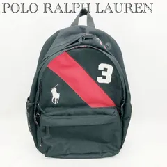 POLO RALPH LAUREN ポロ ラルフ ローレン リュック バッグパック  ブラック 黒 刺繍 メンズ 鞄 _219067