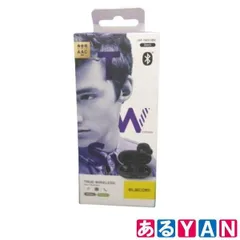 (新品 未使用) エレコム LBT-TWS12シリーズ 完全ワイヤレスBluetoothヘッドホンLBT-TWS12BK  4549550233668