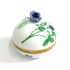 ⭐️極美品⭐️ヘレンド ウィーンの薔薇 ハーブガーデンボンボニエール