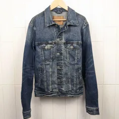 アメリカンイーグル　AMERICAN EAGLE　ダメージ加工　デニムジャケット　Gジャン　XSサイズ