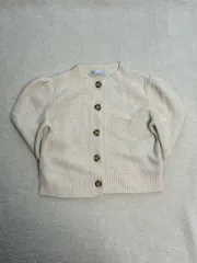 ZARA ザラ アイボリー ニット カーディガン