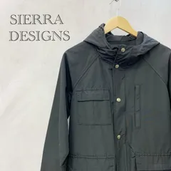 USA製 SIERRA DESIGNS マウンテンパーカー ナイロン パーカー フーディ S ブラック  メンズ ファッション _201023