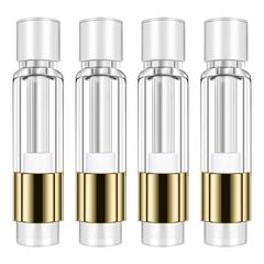 100本 1.0ml w2フルガラスレインボー アトマイザーCBD VAPE リキッド用 