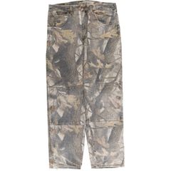 34×32 wrangler ラングラー ダブルニー リアルツリー デニムパンツ