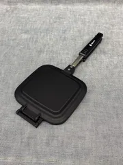 クーベル ホットサンドメーカー 直火耳圧着式 ガス火専用 日本製 12種のレシピ冊子付