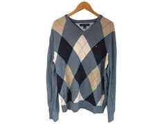 k04250501055　TOMMY HILFIGER　L/G　マルチカラー　Lサイズ程度　トップス　ニットorセーター　秋冬