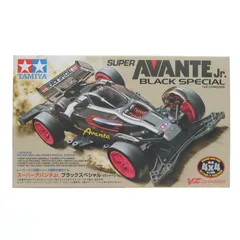 ミニ四駆特別企画 レーサーミニ四駆シリーズ 1/32 スーパーアバンテJr. ブラックスペシャル(VZシャーシ) プラモデル(95648) タミヤ