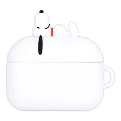グルマンディーズ ピーナッツ AirPods Pro シリコンケース スヌーピー SNG-521A ホワイト