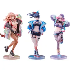カード3枚付属 「グリッドマン ユニバース」 Dreamy Divas Ver.フィギュア セット 劇場版『グリッドマン ユニバース』 1/7 完成品 フィギュア Solarain(ソラレーン)