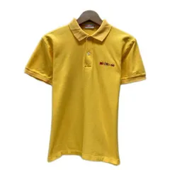 MIKI HOUSE MEN'S　ポロシャツ　半袖　シャツ　トップス　ハーフボタン　ワンポイント　ブランドロゴ　バックプリント　日本製　古着　/1953