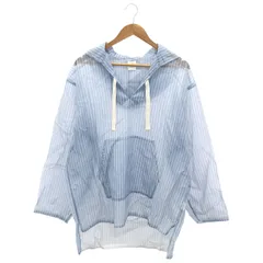 香送迷 メッシュパーカー ブルー 3